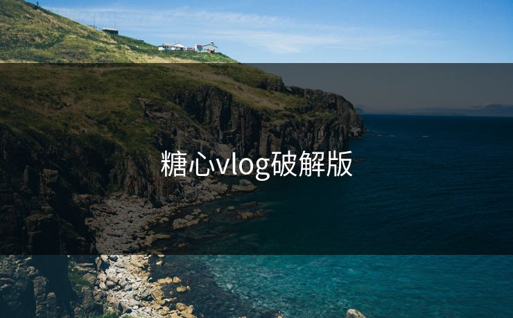 糖心vlog破解版